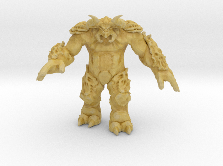 Behemoth DnD 1/60 miniature for games and rpg 3d printed
