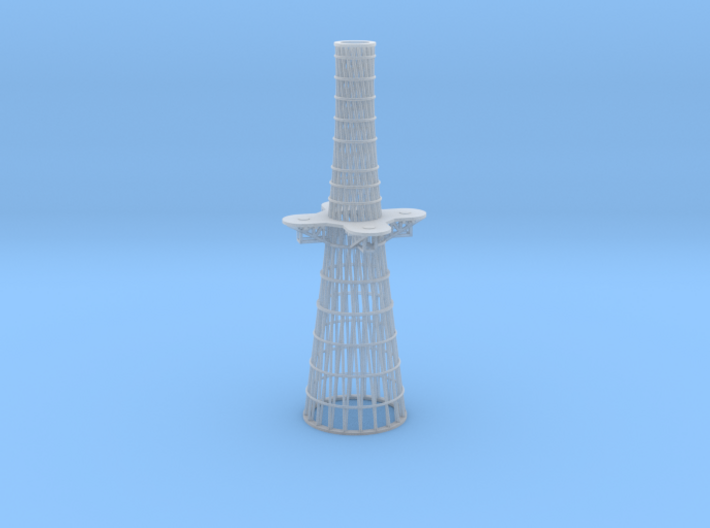 1/350 Tennessee and Colorado class Cage Mainmast 3d printed