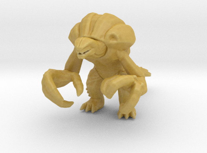 Orga kaiju monster miniature for games and rpg 3d printed