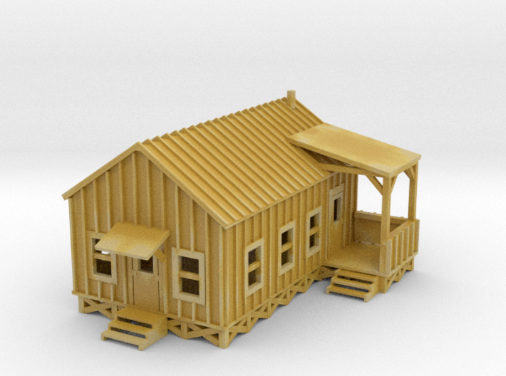 Logging Diner House 3d printed 