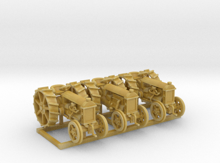 3 Fordson Tractor Z Scale 3d printed 