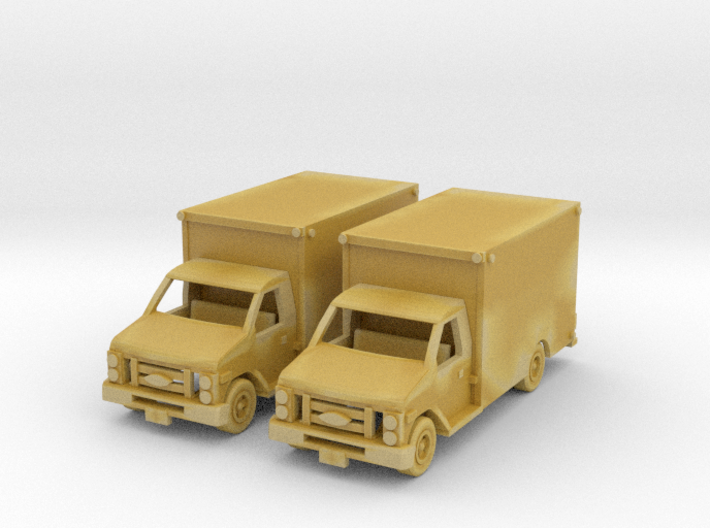 Ford E 450 Box Truck Z Scale 3d printed 