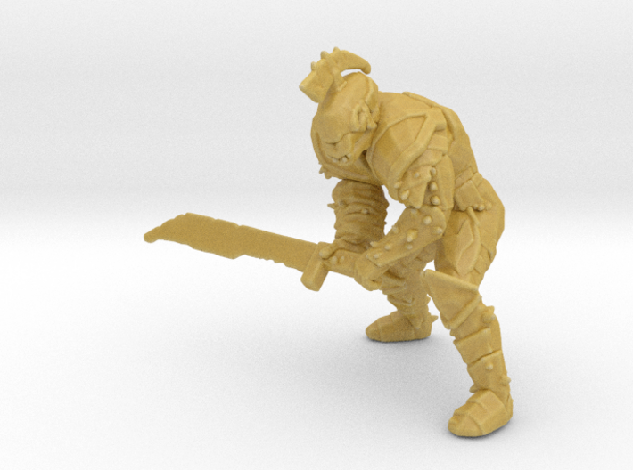 Skeleton Gladiator miniature model fantasy dnd rpg 3d printed