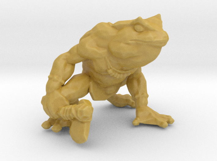 Bullywug Throwing Axe miniature model fantasy game 3d printed