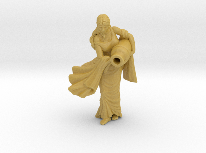Female Villager with Pot miniature model fantasy 3d printed 