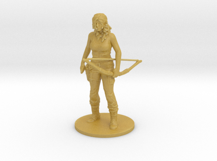 Jane Rambo miniature model wargame rpg dnd soldier 3d printed 