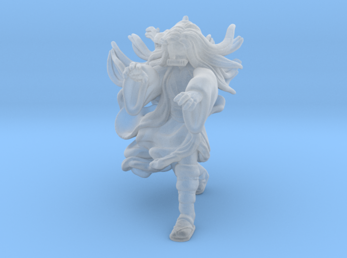 Nezuko miniature model for fantasy games dnd wh 3d printed