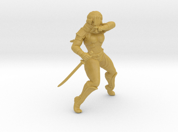 Sheik ninja miniature model fantasy games rpg dnd 3d printed