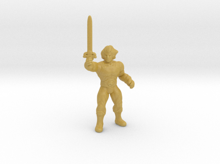 Lion-o HO scale 20mm miniature model fantasy hero 3d printed