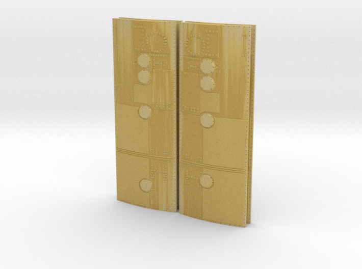 SM RCS doors - 4 parts 3d printed 