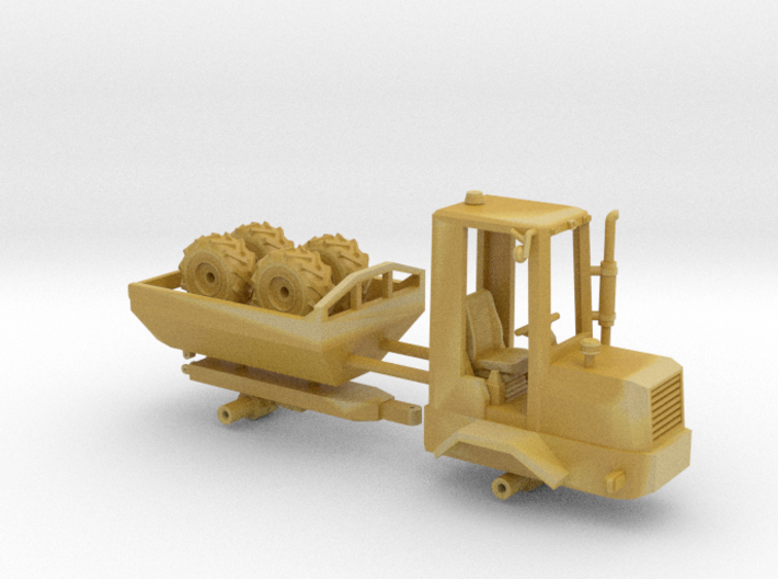 1-87 Scale Junkyard Mini Construction Dumper 3d printed 