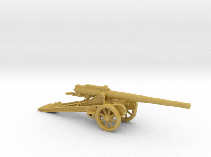 St. Chamond 155 mm Mle 1916 1/100 ww1 artillery 3d printed
