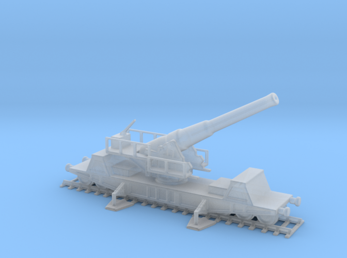 British bl 9.2 mk 13 1/100 railway artillery ww1 3d printed