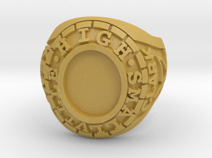 Smallville - Clark Ring - Size 12 3d printed 