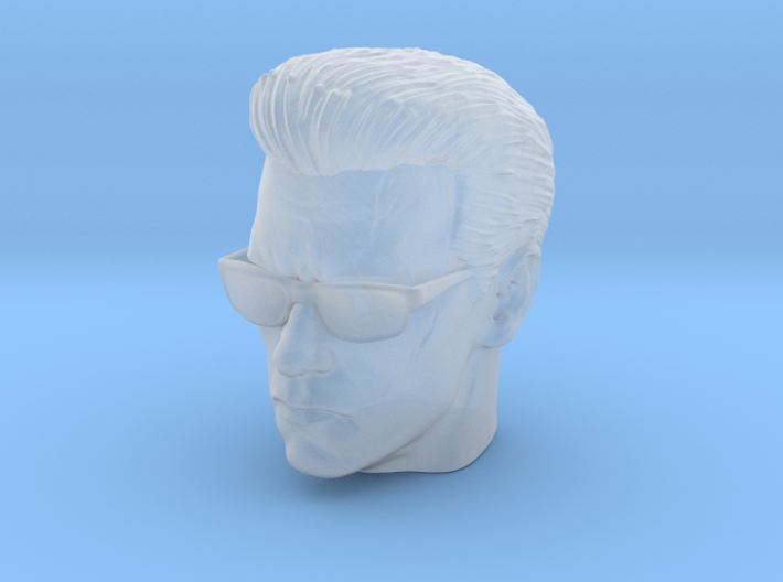 Terminator - Head Sculpt with Glasses - 1.6 3d printed