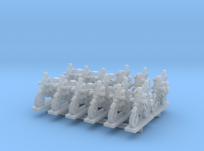 MG144-NATO06 Special Ops Bike Platoon 3d printed