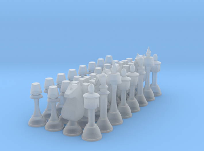 1/6 Code Geass Chess Full Set 3d printed