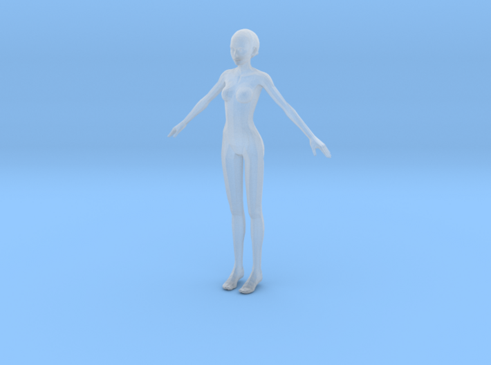1/24 Female Body for Modeling 3d printed