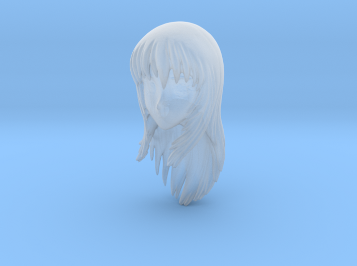 1/24 Asuka Sin Head Model 3d printed