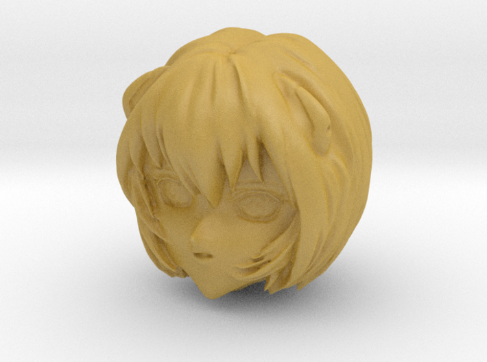1/6 Rei Ayanami Head Sculpt 3d printed