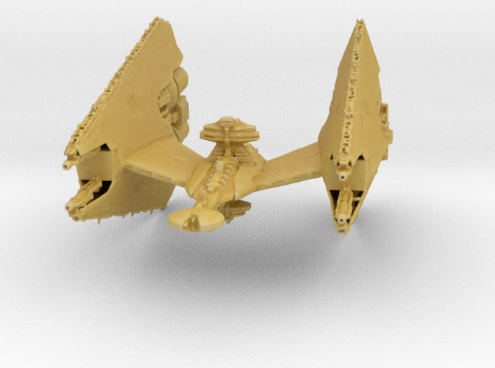 Narn T'Loth/T'Rann Cruiser Full Thrust Scale 3d printed 