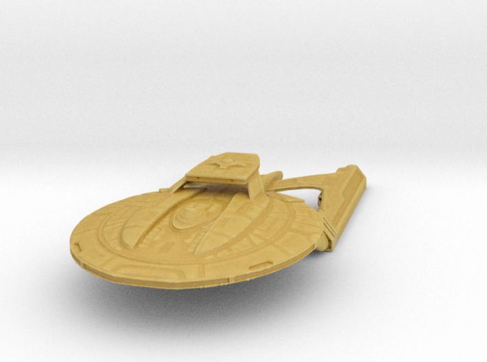 Federation Luna-class Science vessel 1:7000 3d printed 