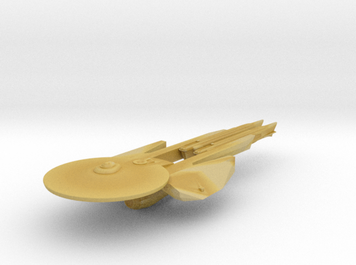 Federation Andor-class Missile Cruiser 1:3900 3d printed 