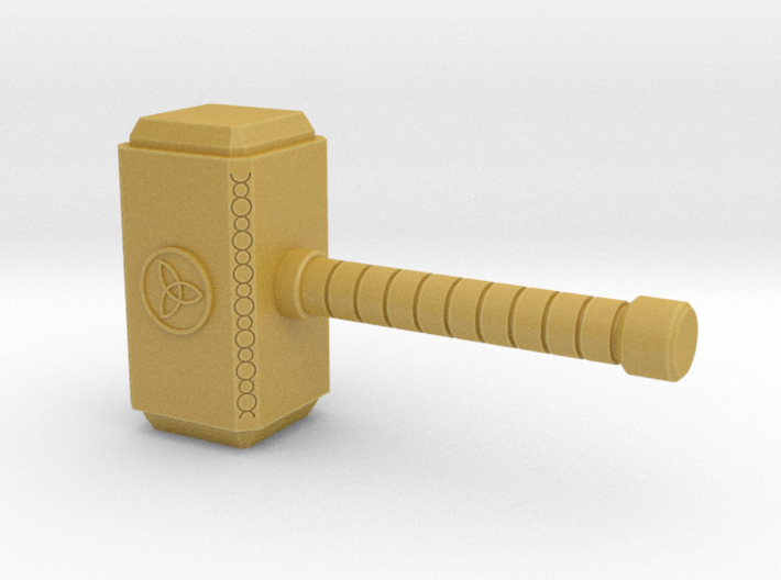 1/24 Diorama Hammer - Thor 3d printed