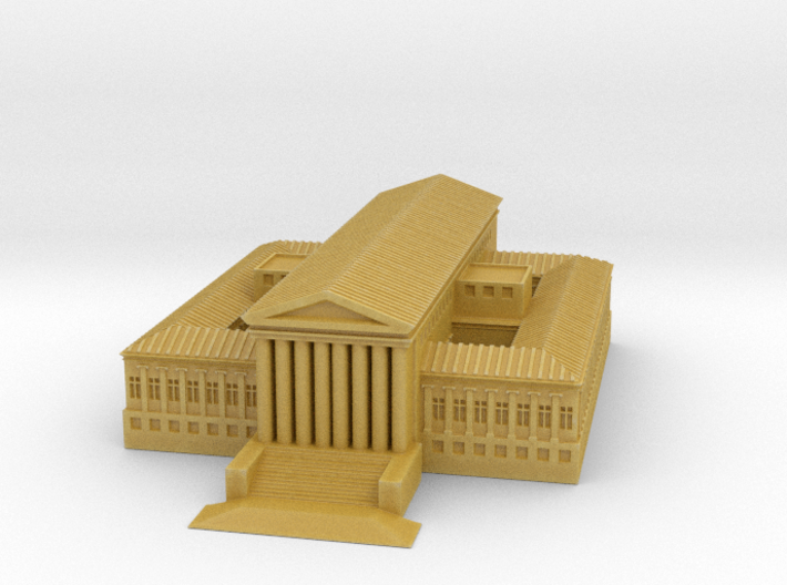 1/1000 US Supreme Court in FUD 3d printed 