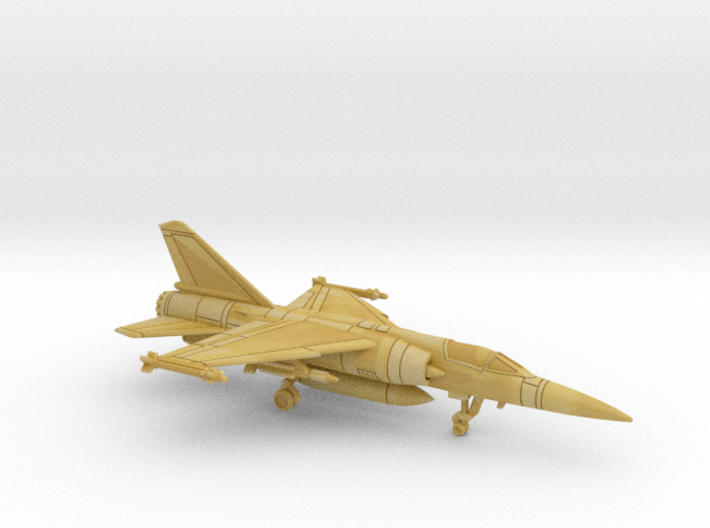 1:222 Scale Mirage F1C (Loaded, Deployed) 3d printed