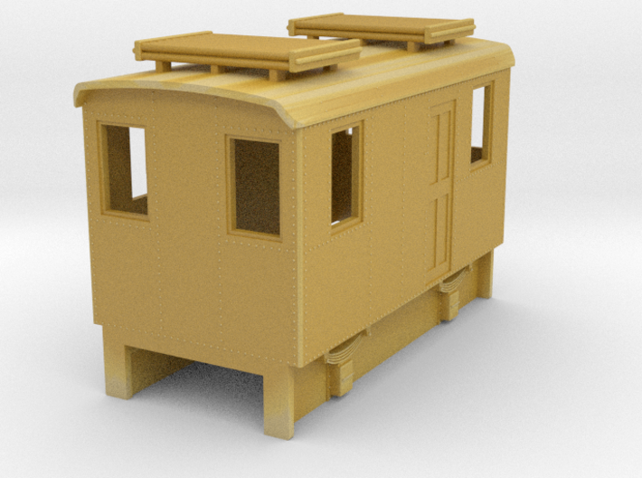 OO9 Cheap and Easy Early IC loco US Boxcab 3d printed