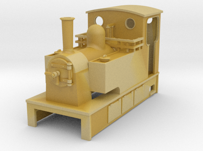 OO9 Cheap and easy Kerr stuart style tram loco 3d printed