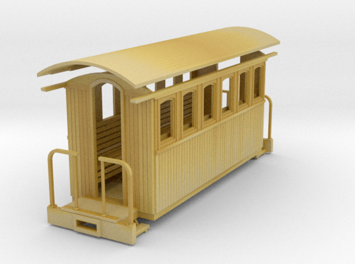 Sn2 short round roof coach 3d printed