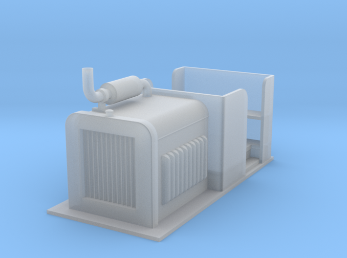 Gn15 small diesel loco 2 3d printed