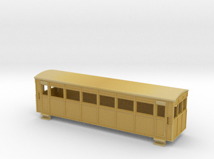 009 Drewry bogie railcar 3d printed