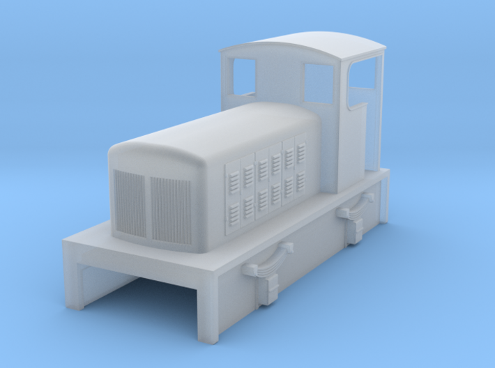 TTn3 Fowler diesel loco 3d printed