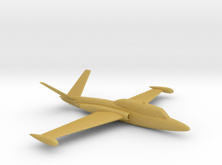 Fouga Magister Scale Model (esc: 1:144) 3d printed