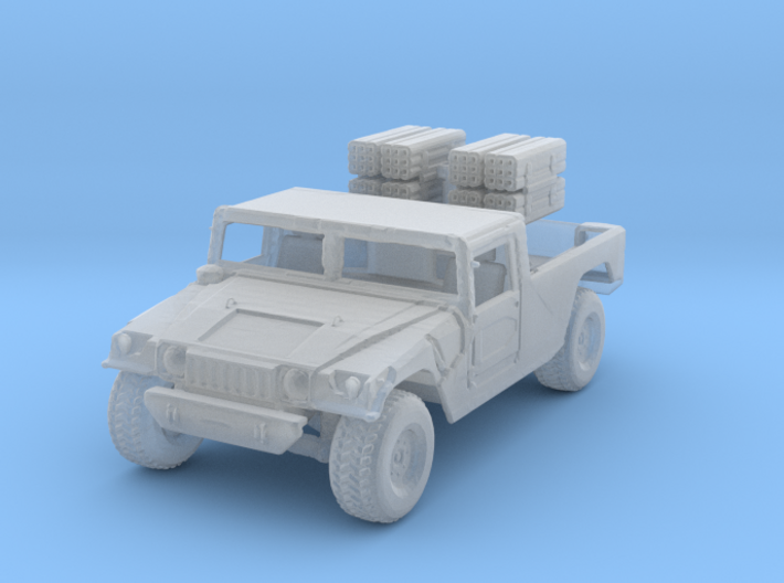 humvee rocket launcher 3d printed