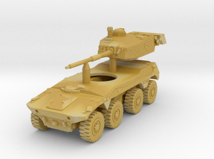 Rooikat 76 South African armoured Scale: 1:285 3d printed 