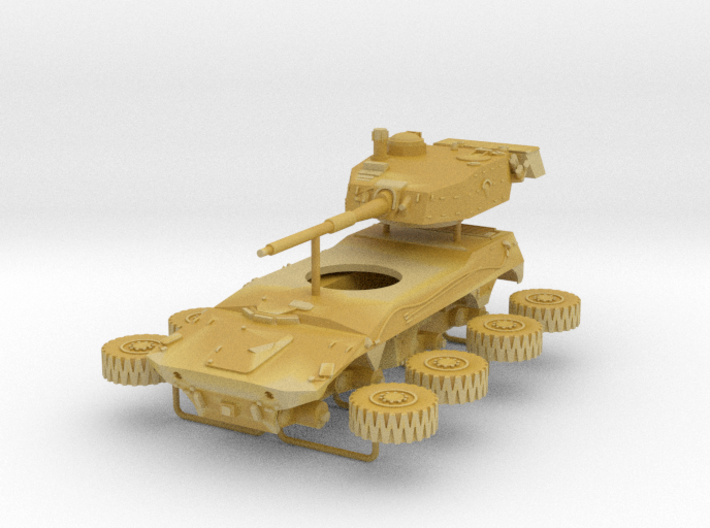 Rooikat 76 South African armoured Scale: 1:87 3d printed