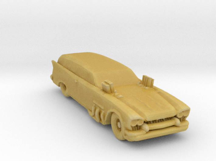 Cadilllac Hearse Hotrod 160 Scale 3d printed