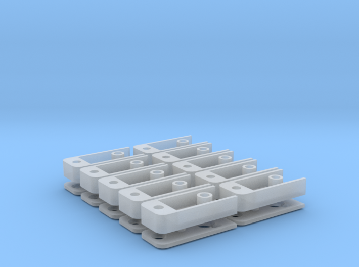 Medium Draft Coupler Box (N -1:160) 10X 3d printed