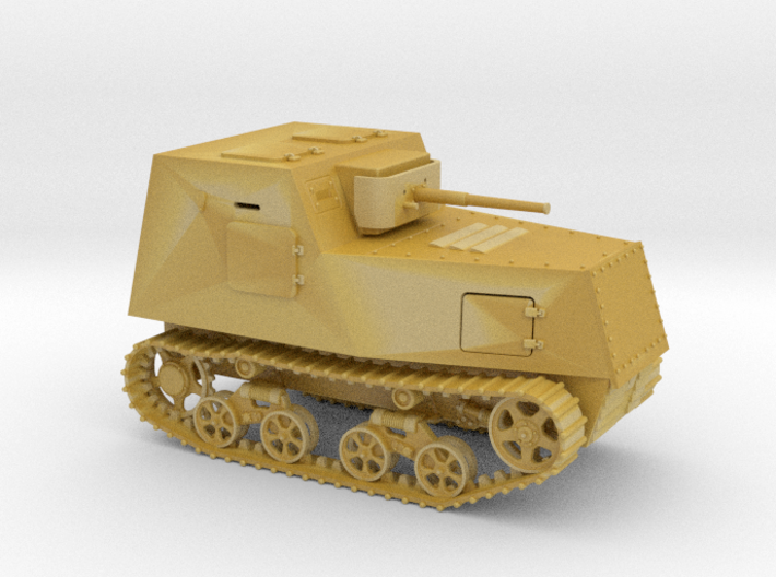1/76th scale KHTZ-16 soviet armoured tractor 3d printed