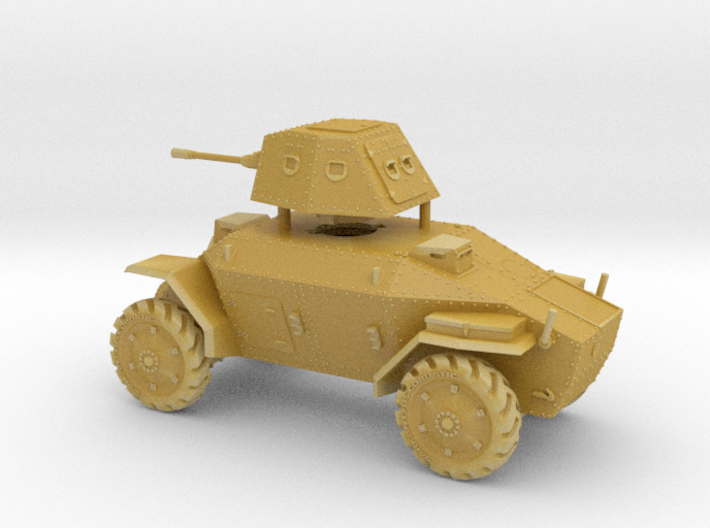 1/144th scale 39M Csaba hungarian armoured car 3d printed 