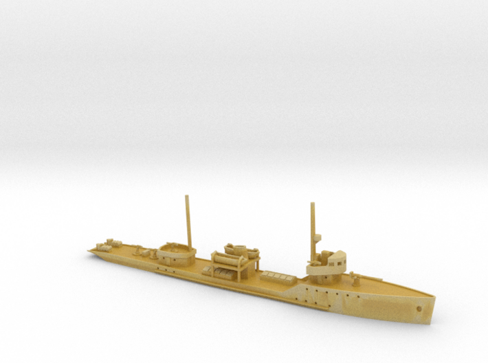 1/600th scale Brilliant class patrol ship 3d printed
