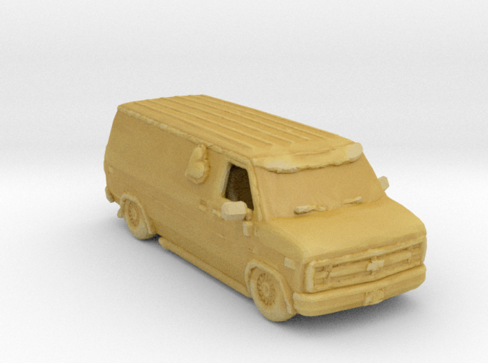 1978 Cheech and Chong's Chevy Van 1:160 scale 3d printed