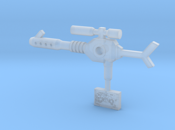 Blaster Action Master Rifle 3d printed