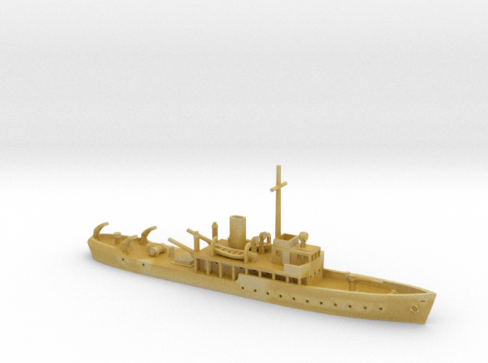 1/600th scale HNoMS Otra 3d printed