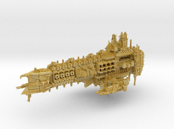 Oberlin Battleship 3d printed 