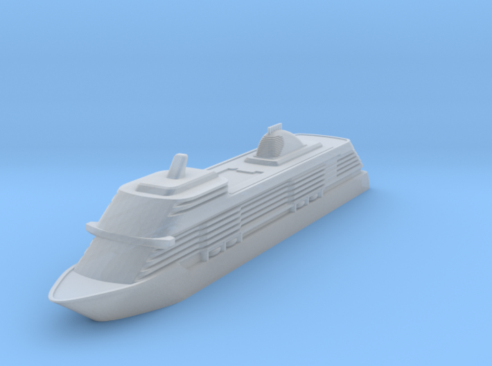 1:1250 Seven Seas Explorer - Hollowed 3d printed